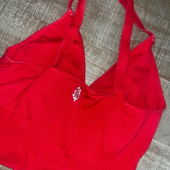 Cyclebar Red Sports Bra - Picture 3 of 5